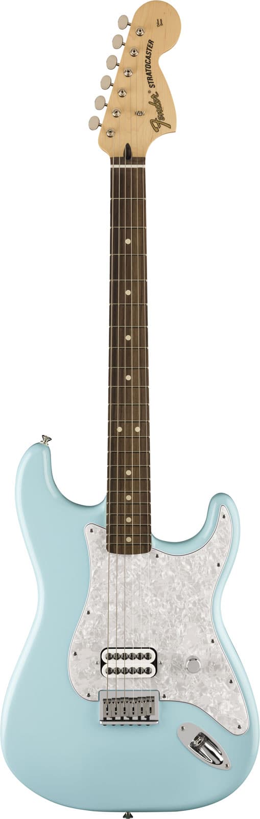 FENDER LTD TOM DELONGE STRATOCASTER RW DAPHNE BLUE