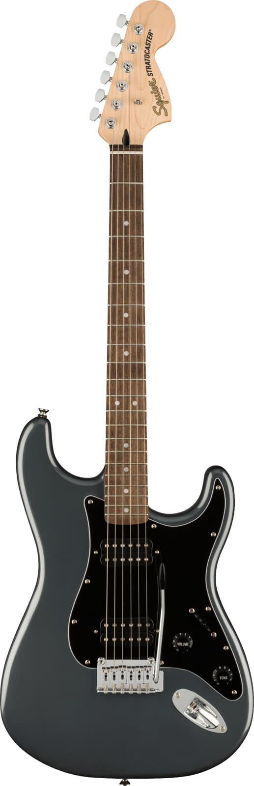 SQUIER STRATOCASTER HH AFFINITY LRL CHARCOAL FROST METALLIC