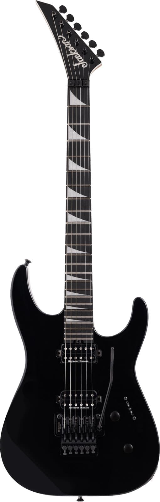 JACKSON GUITARS MJ DINKY DKR MAH EBO, GLOSS BLACK