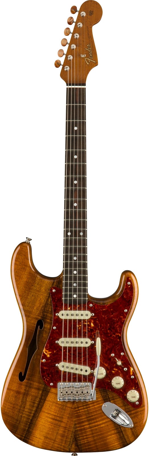 FENDER CUSTOM SHOP ARTISAN 2023 ARTISAN KOA STRATOCASTER AGED NATURAL