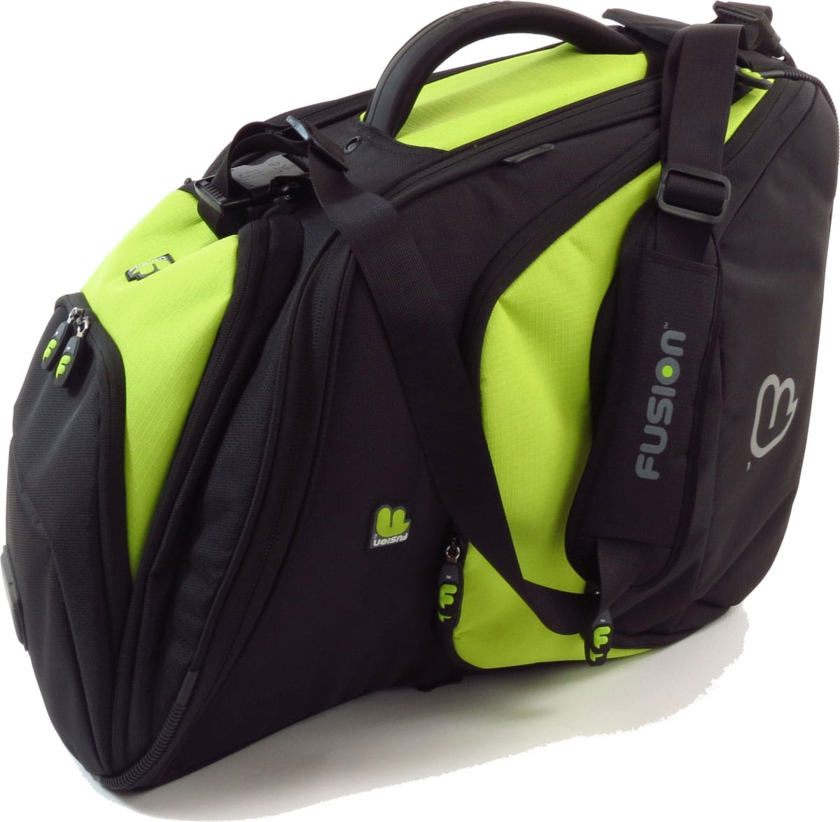 FUSION BAGS TASCHE COR D'HARMONIE PRO BLACK/GREEN LIME PB-10-L