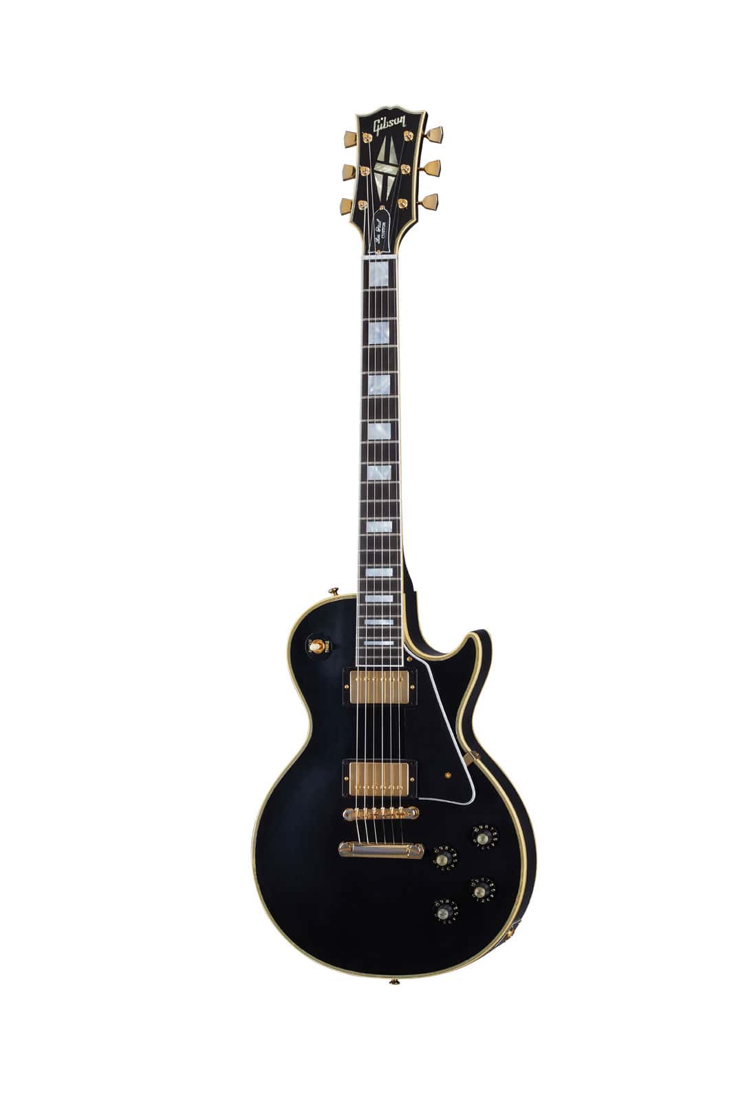 GIBSON CUSTOM LES PAUL CUSTOM 1968 REISSUE ULTRA LIGHT AGED EBONY CS MLC