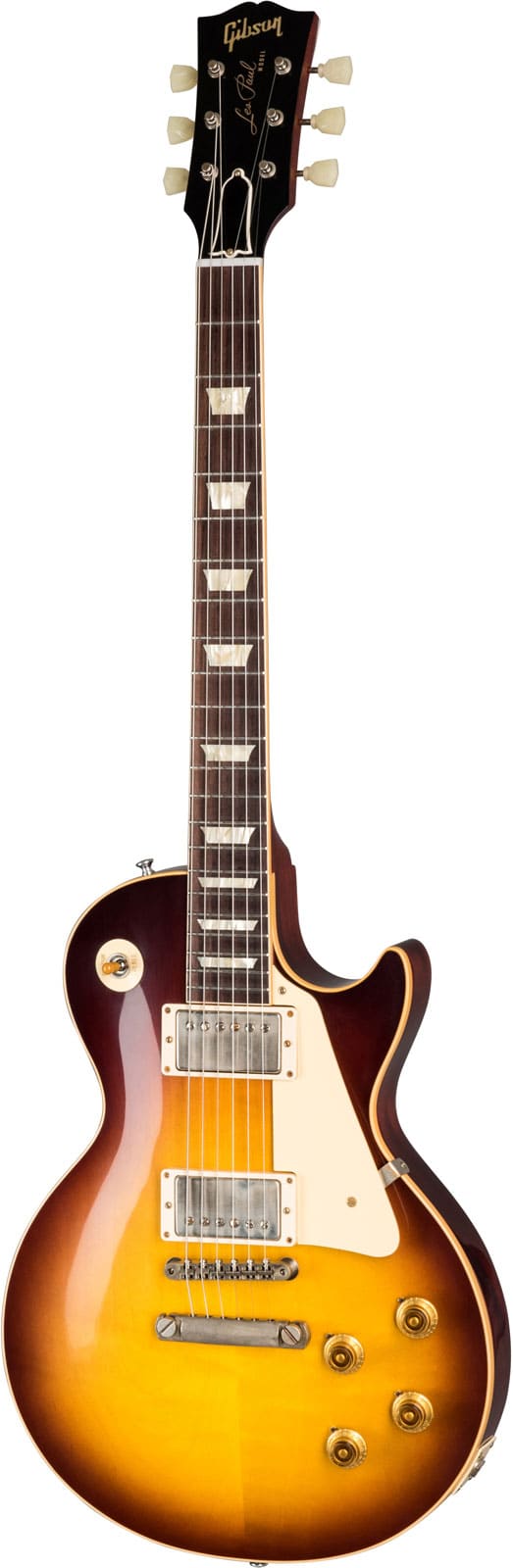 GIBSON CUSTOM LES PAUL STANDARD 1958 REISSUE VOS BOURBON BURST LH CS MLM2M