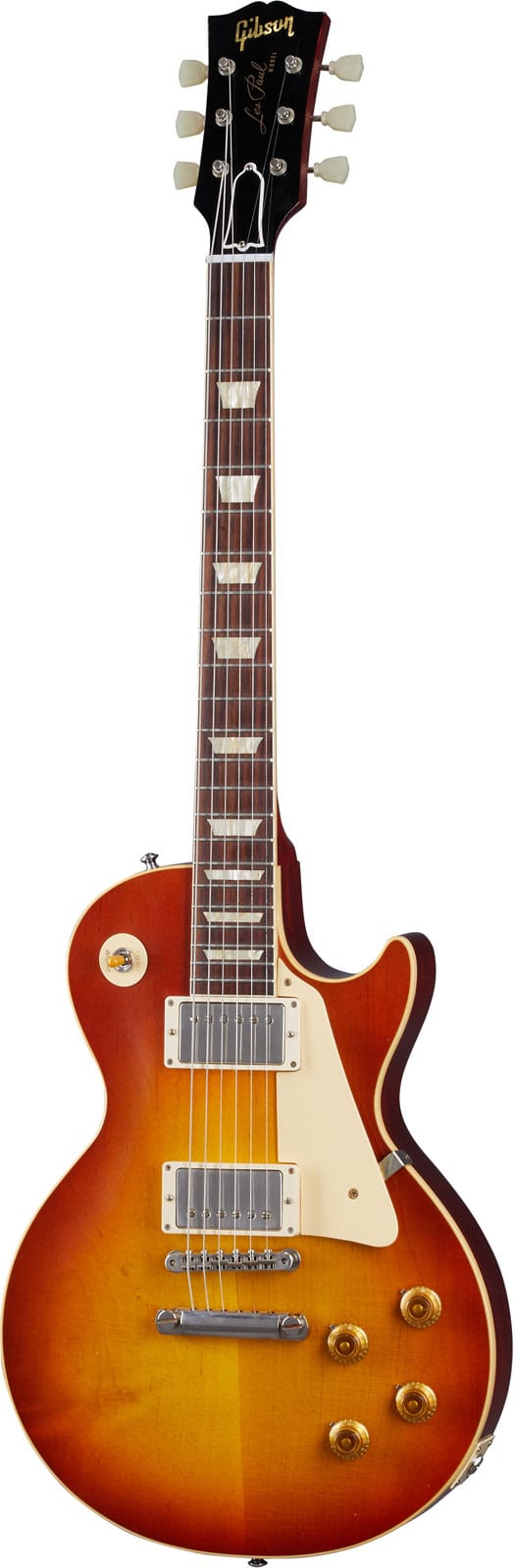 GIBSON CUSTOM LES PAUL STANDARD 1958 REISSUE ULTRA LIGHT AGED WASHED CHERRY SUNBURST CS MLC