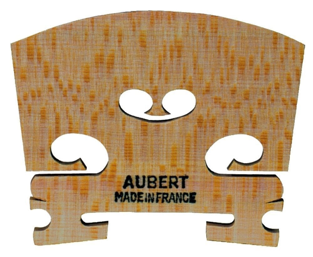 AUBERT 3/4 VIOLIN BRIDGE MIRROR CUT