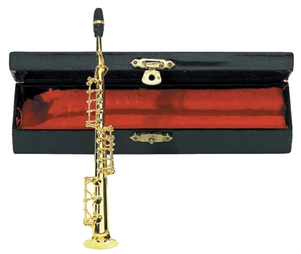 GEWA MINIATURE SOPRANO SAXOPHONE INSTRUMENT