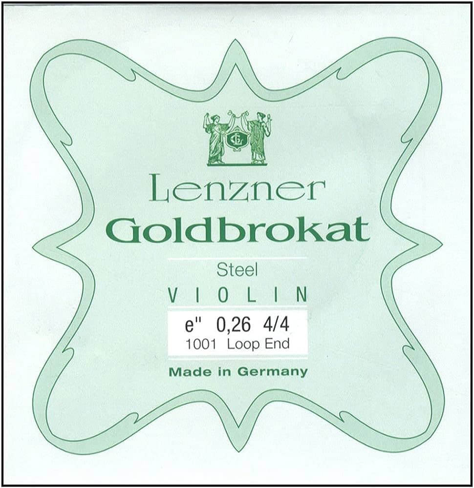 OPTIMA STRINGS VIOLIN LENZNER GOLDBROKAT VIOLIN E 0,26 S MEDIUM