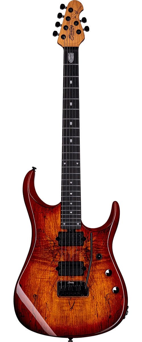 STERLING GUITARS JP15 DIMARZIO BLOOD ORANGE BURST