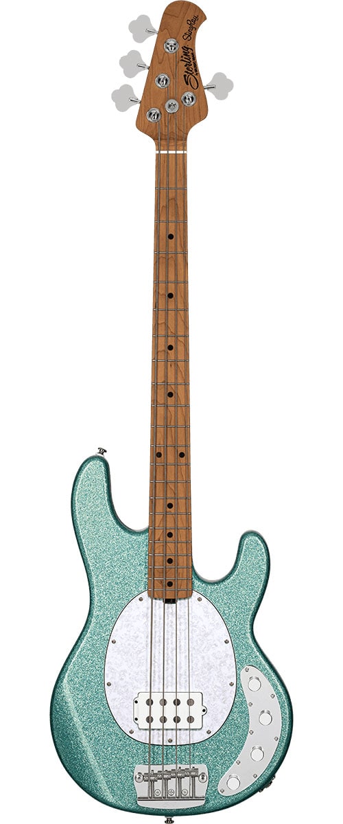 STERLING GUITARS STINGRAY RAY34, SEAFOAM SPARKLE