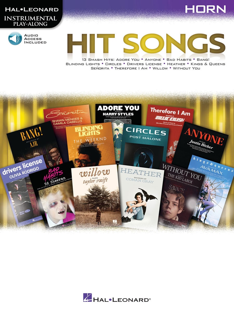 HAL LEONARD HIT SONGS - HORN