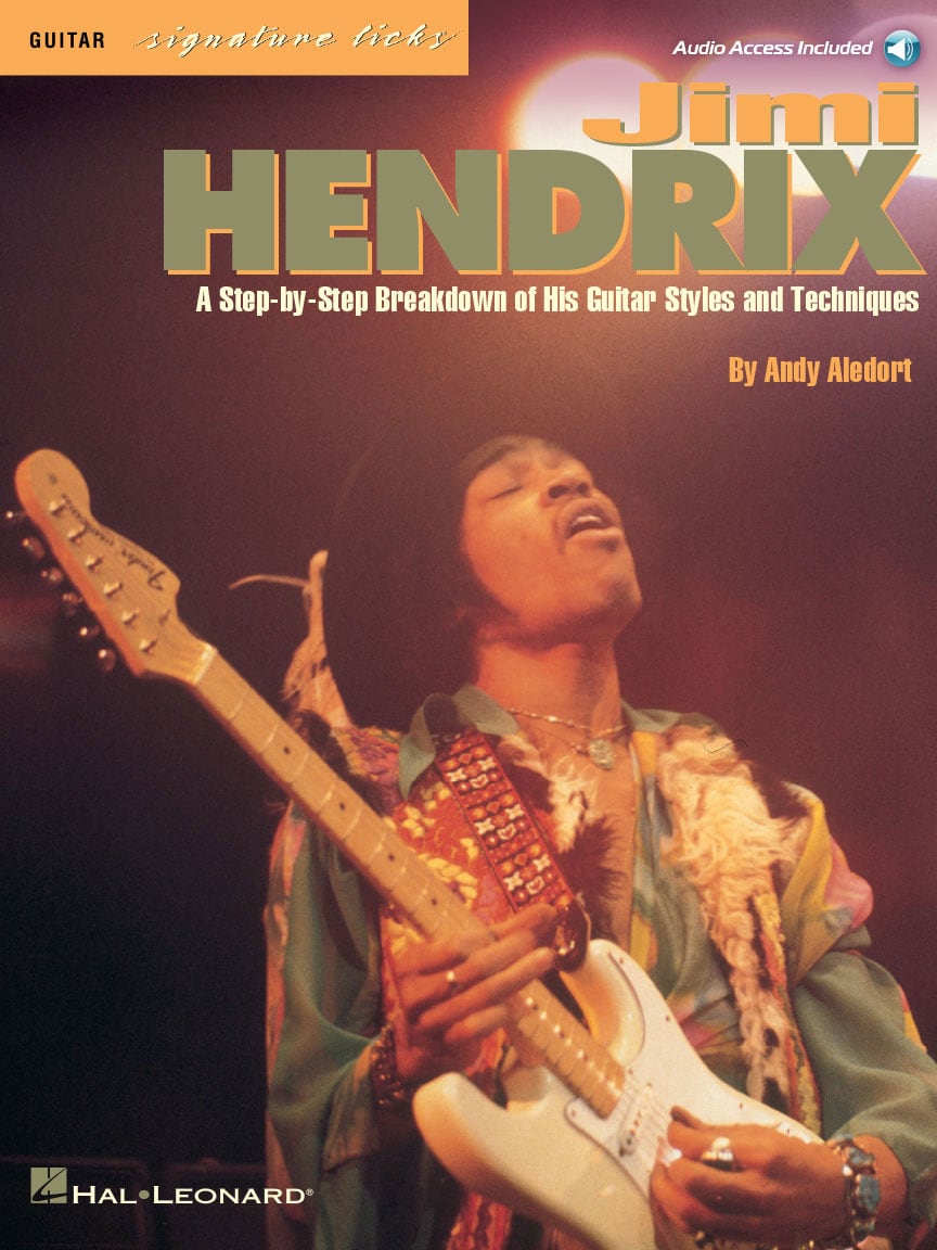 HAL LEONARD HENDRIX JIMI - SIGNATURE LICKS GUITAR + AUDIO TRACKS - GUITAR TAB