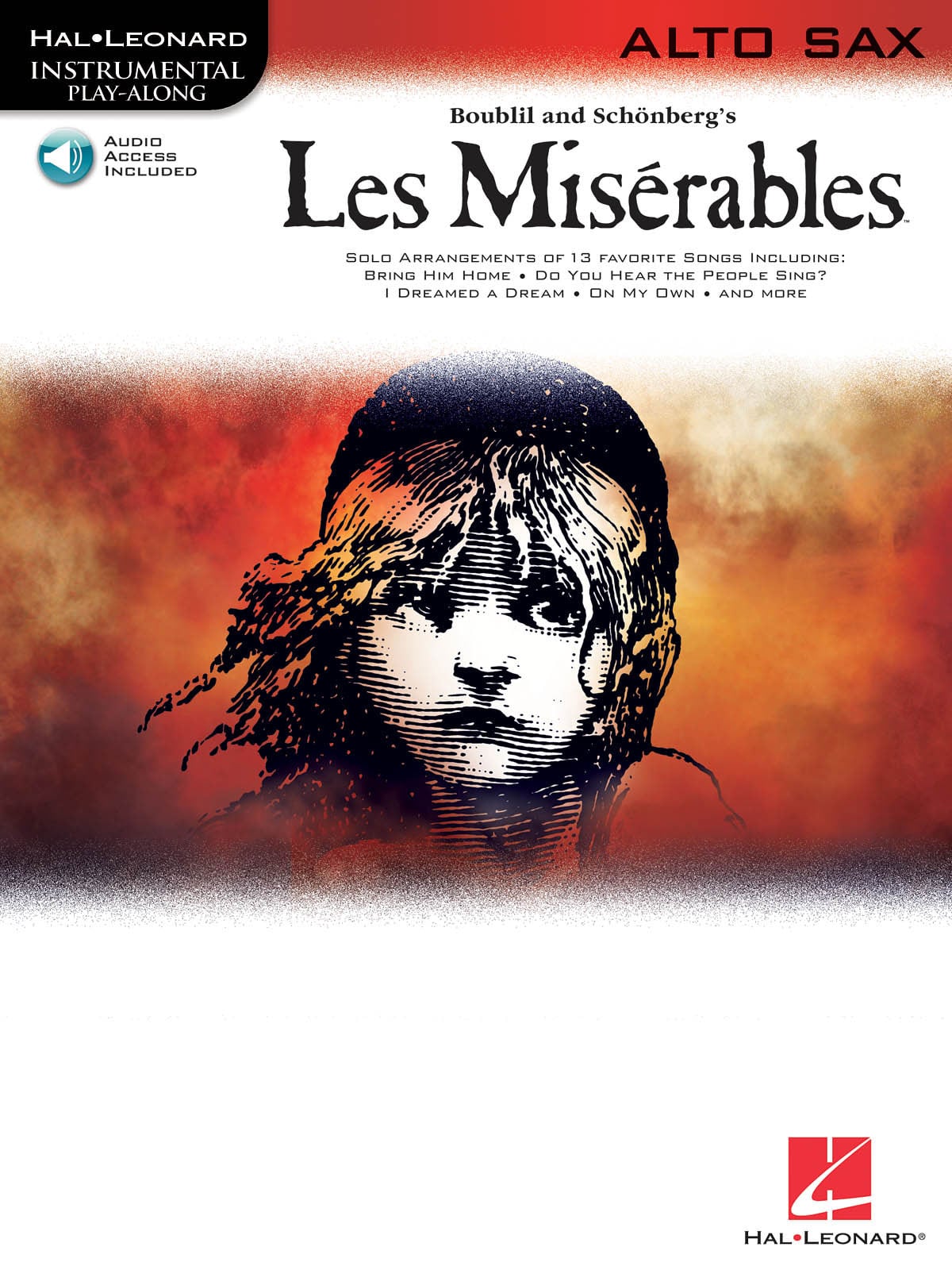 HAL LEONARD INSTRUMENTAL PLAY-ALONG LES MISERABLES + AUDIO TRACKS - ALTO SAXOPHONE