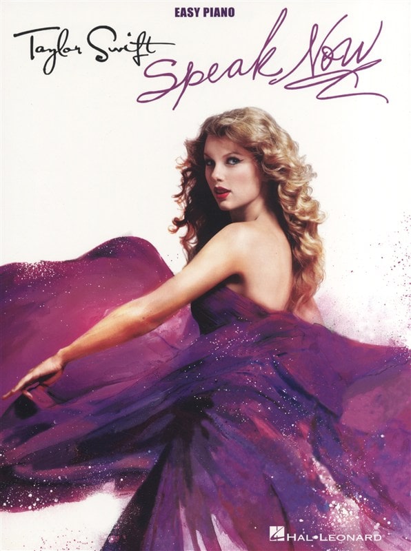 HAL LEONARD SWIFT TAYLOR SPEAK NOW EASY - PIANO SOLO