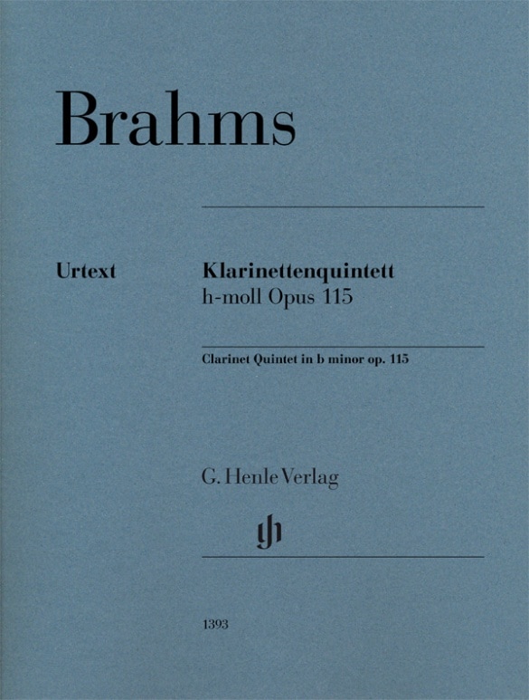 HENLE VERLAG BRAHMS J. - QUINTETTE AVEC CLARINETTE OP.115 - PARTIES SEPAREES