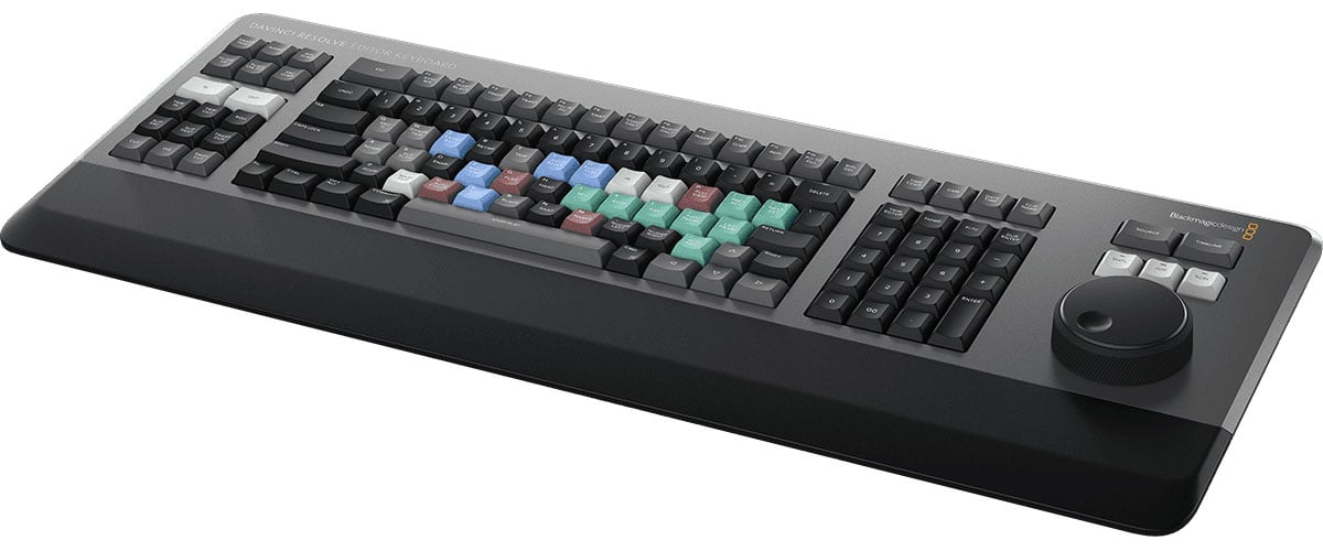 BLACKMAGIC DESIGN DAVINCI RESOLVE EDITOR KEYBOARD