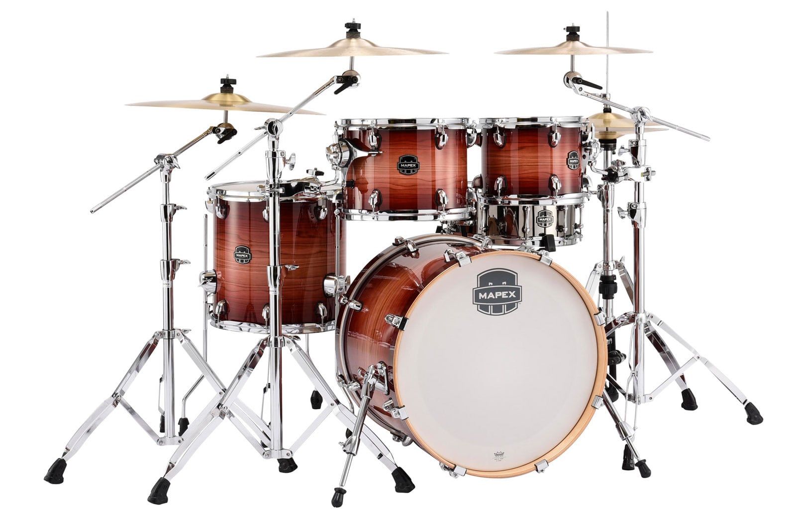 MAPEX AR504S-DW - ARMORY 5 KESSEL FUSION 20 ROUGE REDWOOD BURST (OHNE HARDWARE)