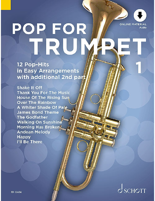 SCHOTT BYE UWE - POP FOR TRUMPET VOL.1 + CD