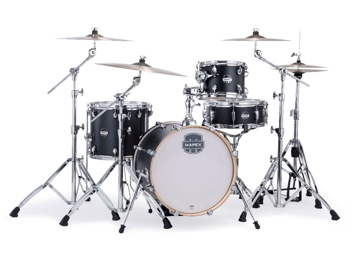 MAPEX MARS MAPLE JAZZ 18 MATTE BLACK 