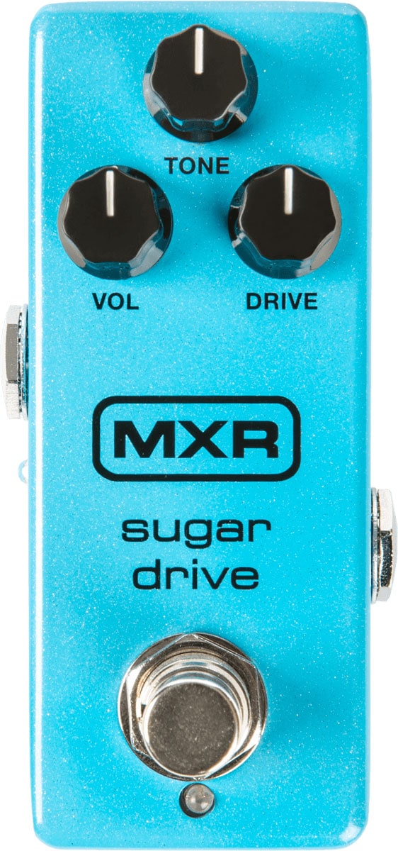 MXR OVERDRIVE EFFECT FEATURES SUGAR DRIVE MINI