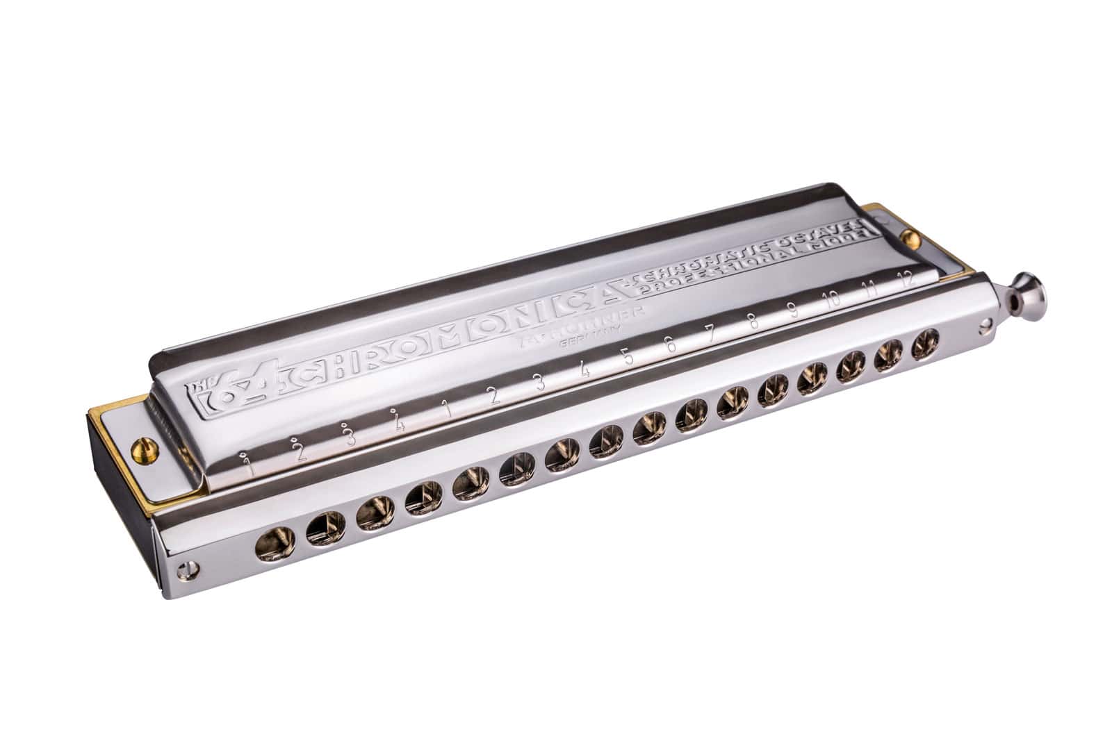 HOHNER CHROMATISCHE 280/64 CHROMONICA 16 LOCHER C DO