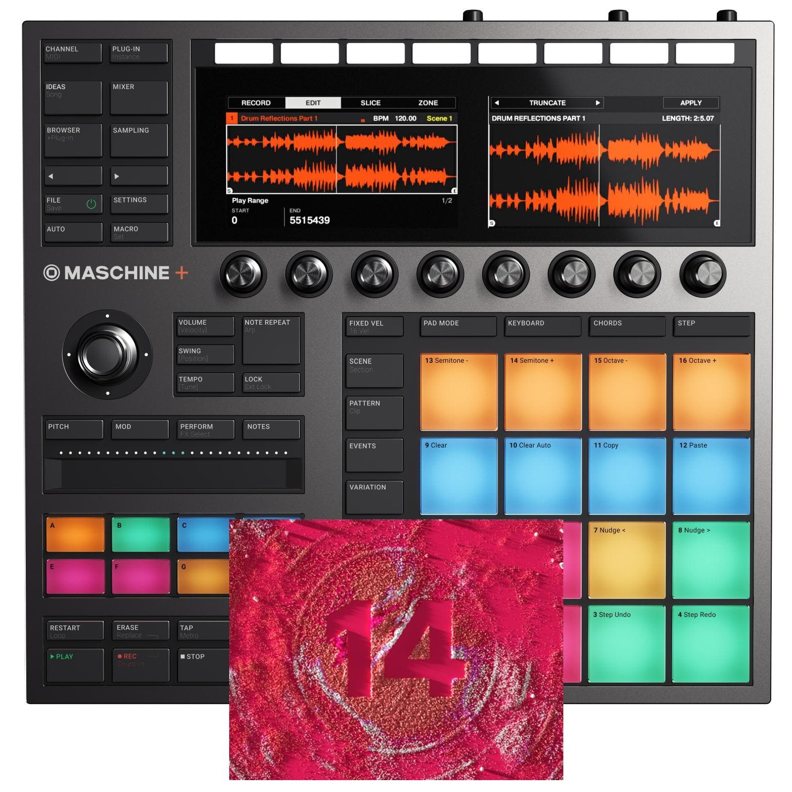 NATIVE INSTRUMENTS PACK MASCHINE+ MIT KOMPLETE 14 STANDARD