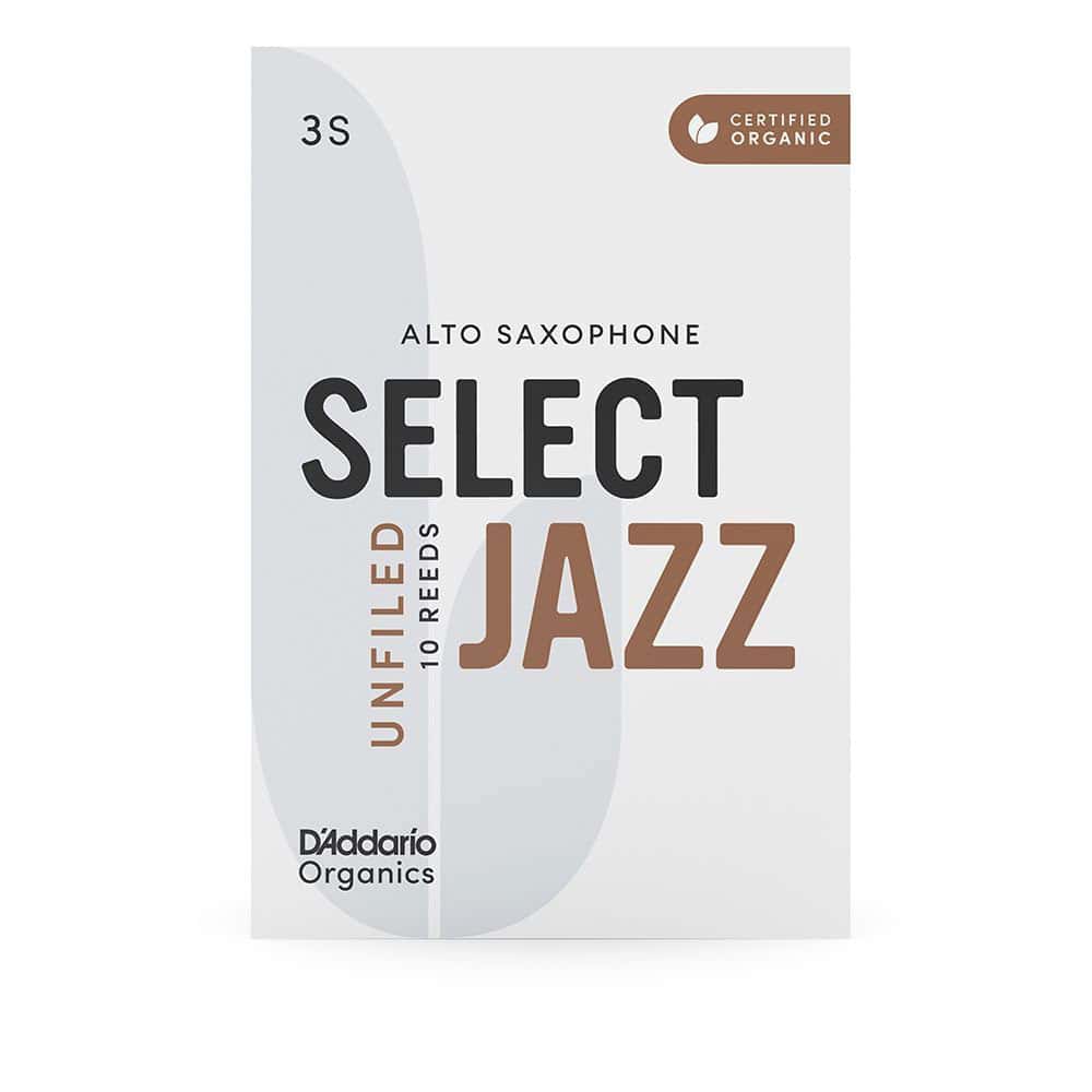 D'ADDARIO - RICO ORGANIC SELECT JAZZ 3S - SAXOPHONE ALTO (US CUT)