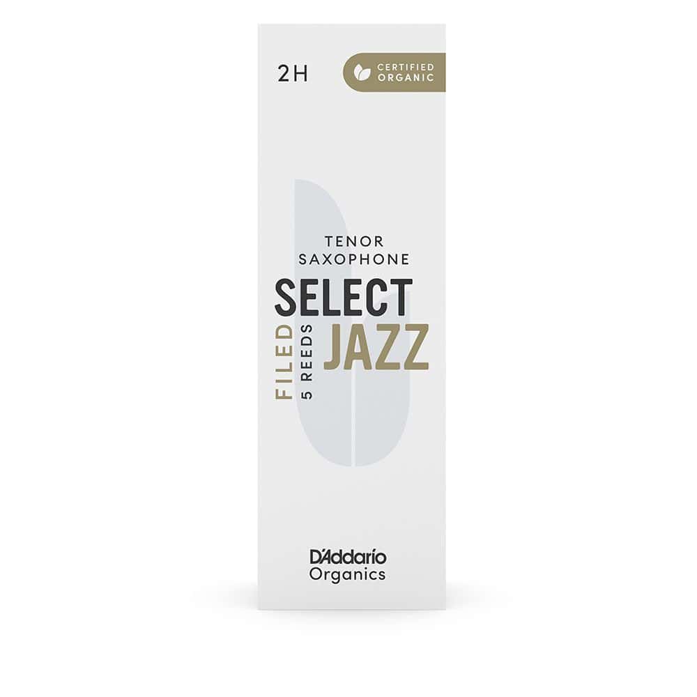 D'ADDARIO - RICO ORGANIC SELECT JAZZ 2H - SAXOPHONE TENOR (FR CUT)