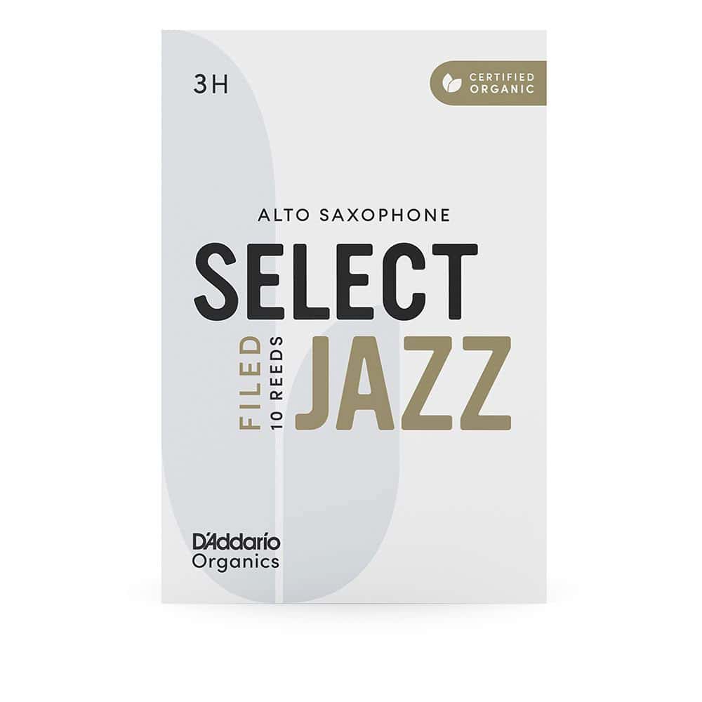 D'ADDARIO - RICO ORGANIC SELECT JAZZ 3H - SAXOPHONE ALTO (FR CUT)