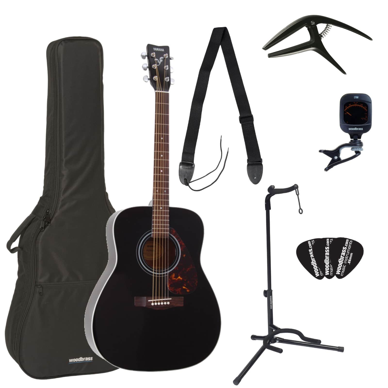 YAMAHA COMPLETE PACK F370BL BLACK