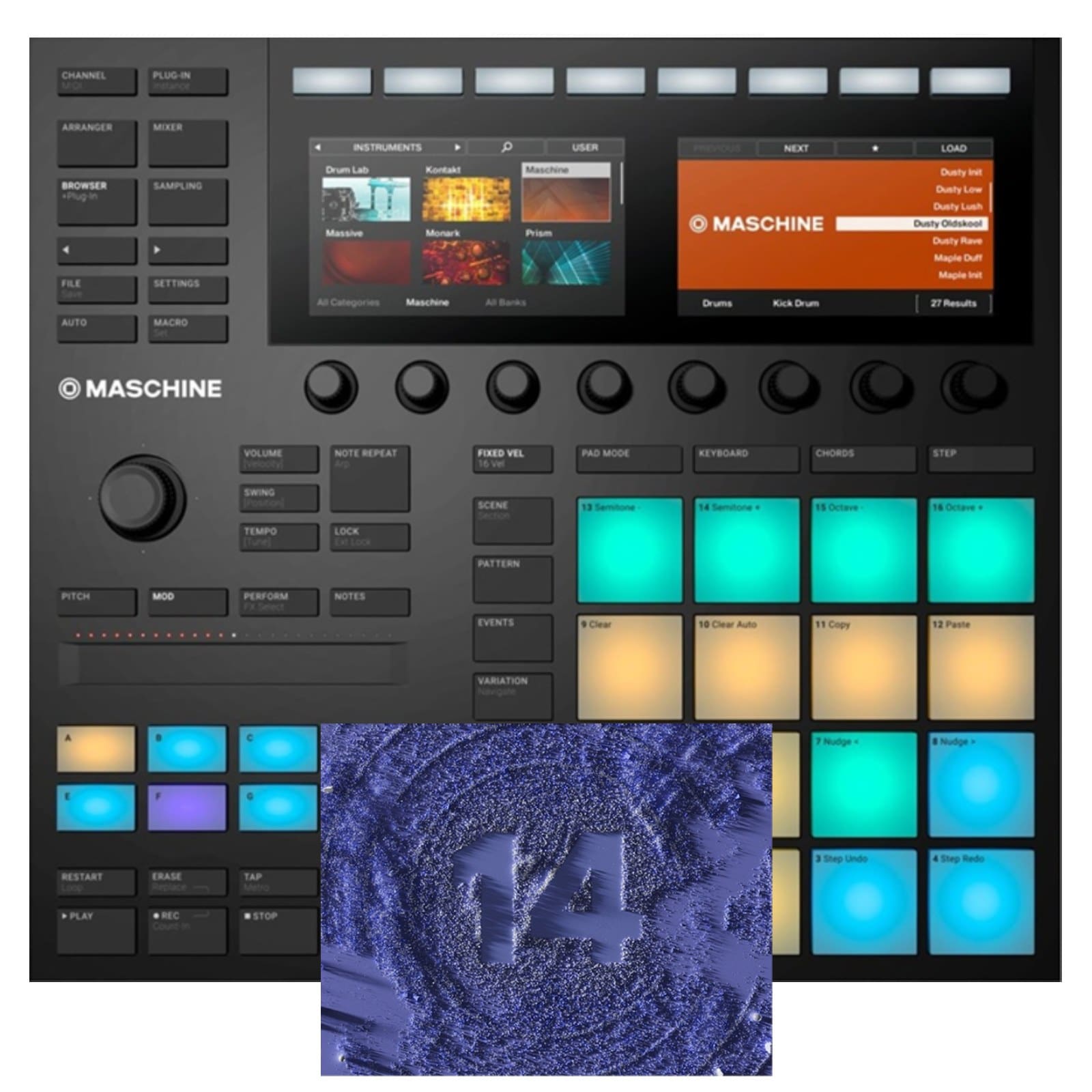 NATIVE INSTRUMENTS MASCHINE MK3 + UPG K14 WÄHLEN SIE PACK AUS