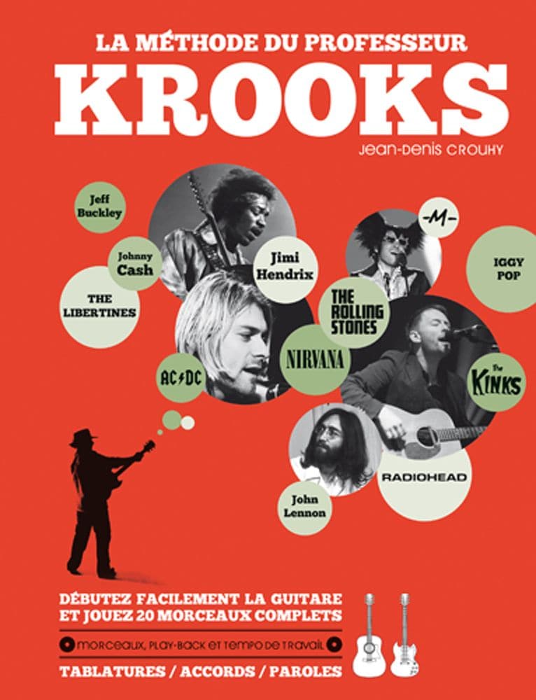 HIT DIFFUSION LA METHODE DU PROFESSEUR KROOKS - GUITARE