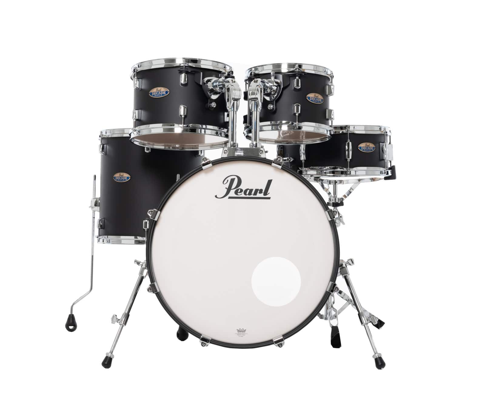 PEARL DRUMS DECADE MAPLE FUSION 20 SATIN SLATE BLACK