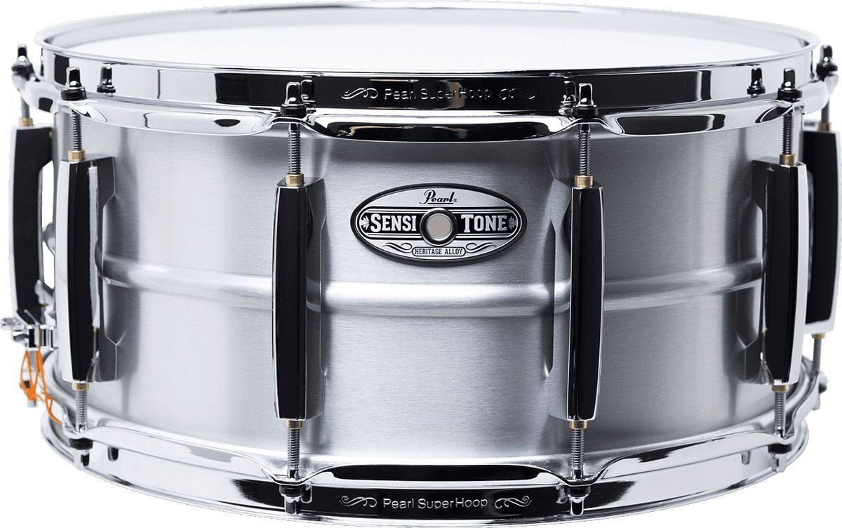 PEARL DRUMS SENSITONE HERITAGE 14X6.5 ALLOY ALUMINUM