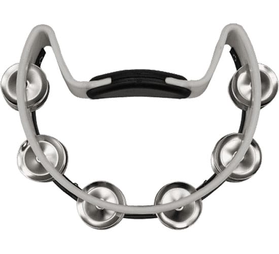 PEARL DRUMS PTM-10SHX QUICKMOUNT TAMBOURINE WITH STEEL JINGLES
