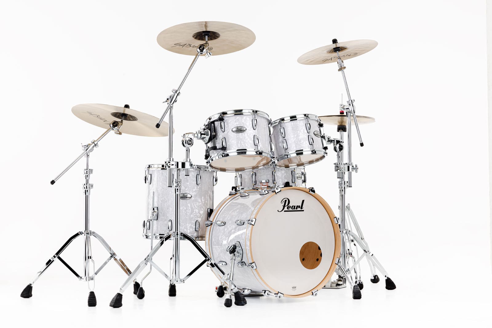 PEARL DRUMS PMX PROFESSIONAL MAPLE FUSION 20 WHITE MARINE PEARL