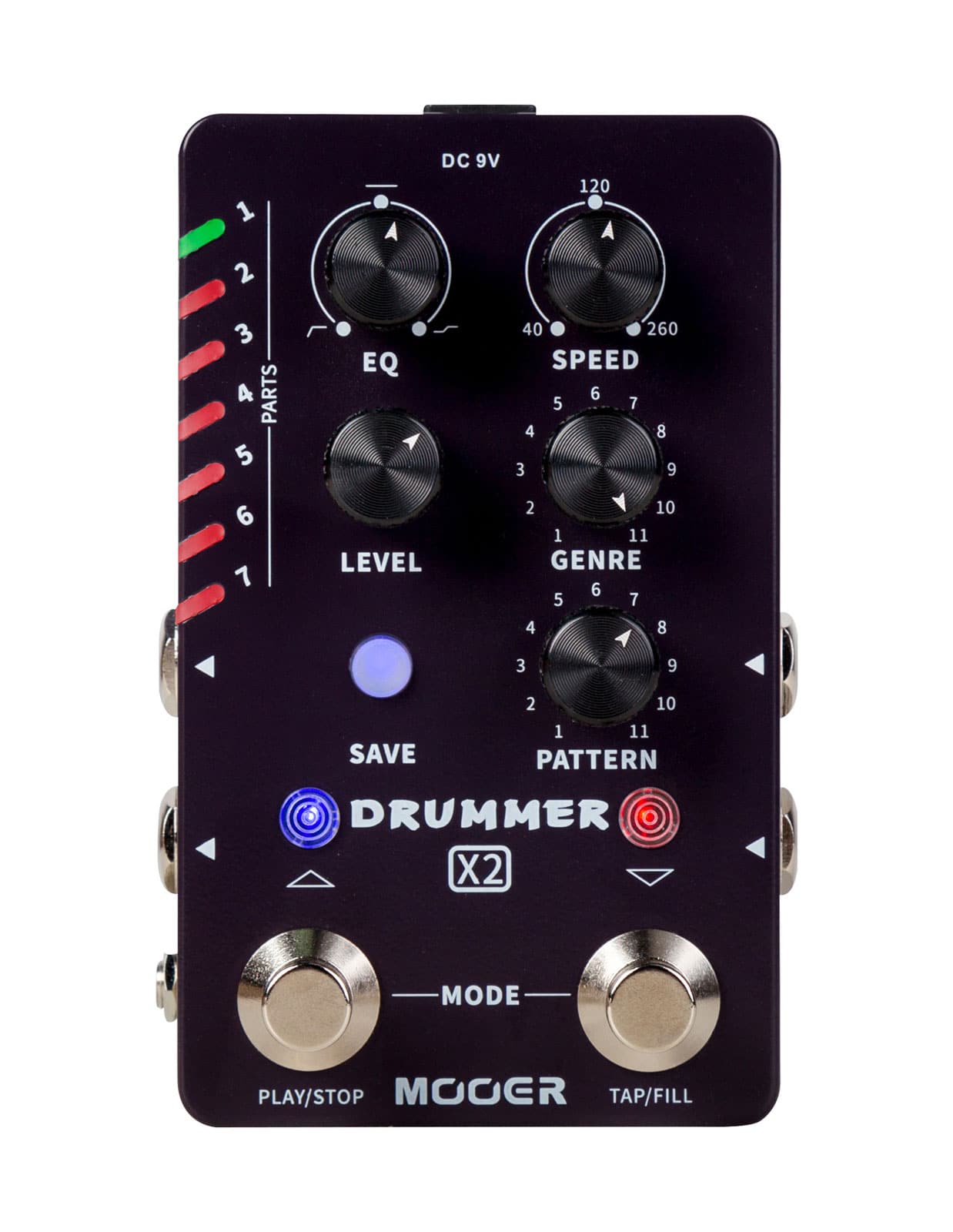 MOOER STEREO DRUMMER X2 NOIR