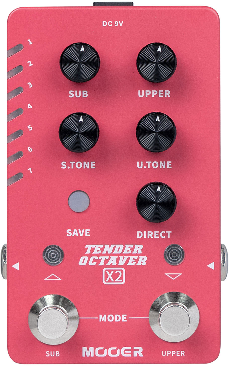 MOOER FOOTSWITCH MOOER TENDER OCTAVER X2