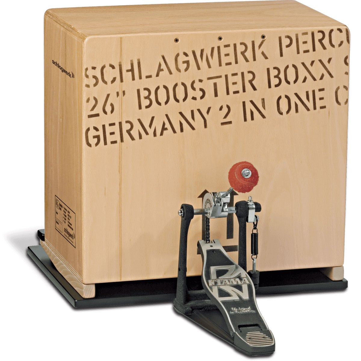 SCHLAGWERK CAJON BASS CAJON BCCOM BOOSTER BOXX ET PLATEAU SUPPORT