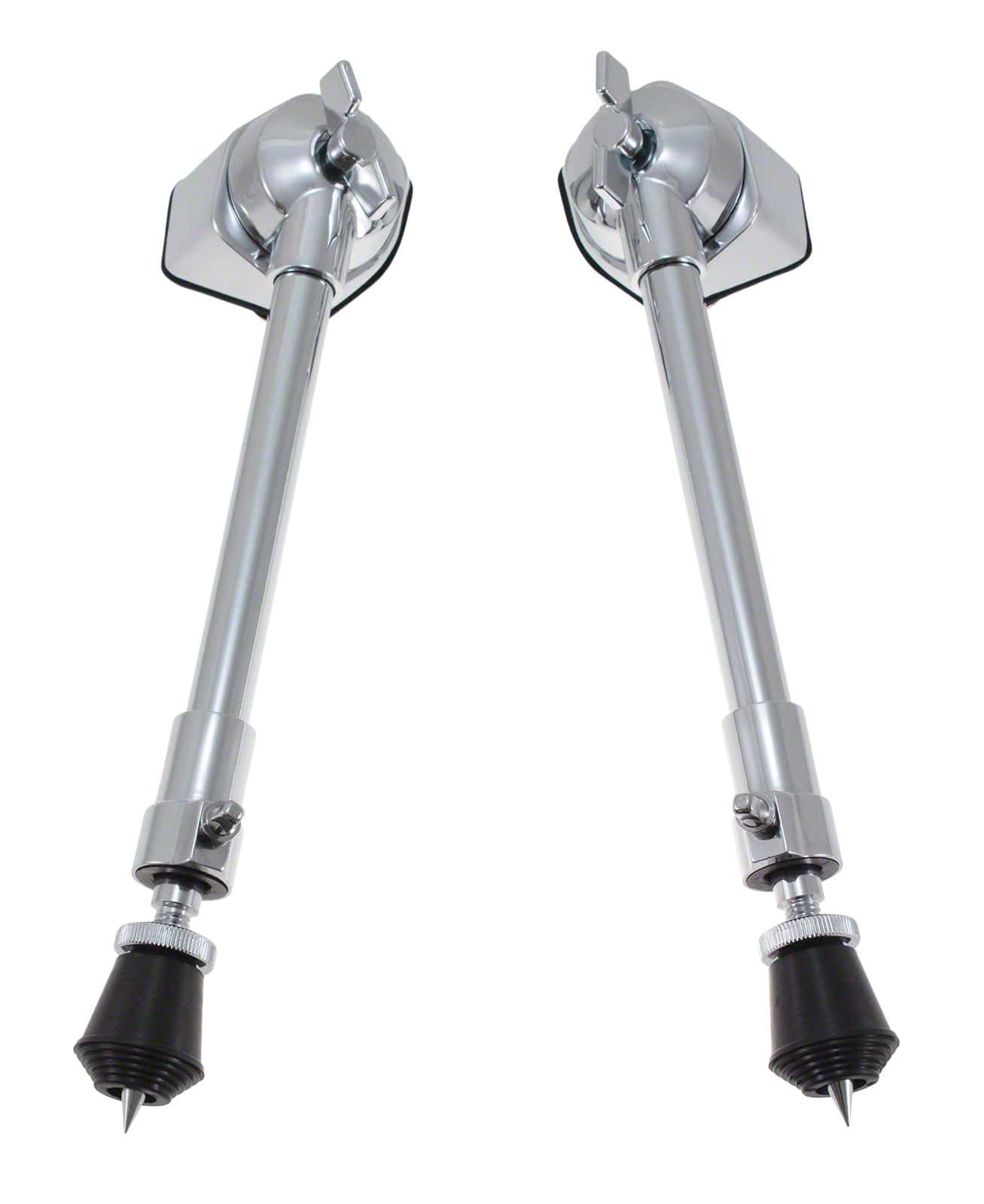 SPAREDRUM BDS8 - ADJUSTABLE STRAIGHT BASS DRUM SPURS (X2)