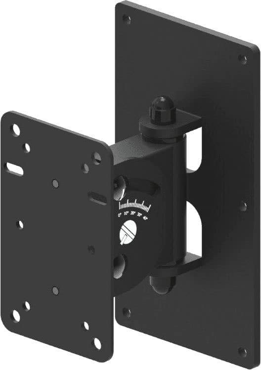 QUIKLOK QL956 PAIR OF FLAT WALL MOUNT FOR SPEAKERS BLACK