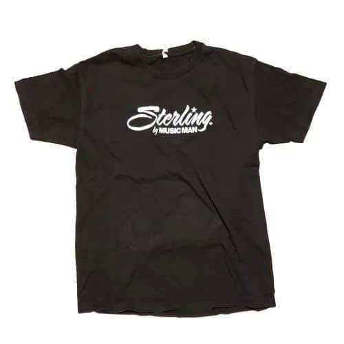 STERLING GUITARS T-SHIRT STERLING LOGO01 MAN BLACK SIZE L