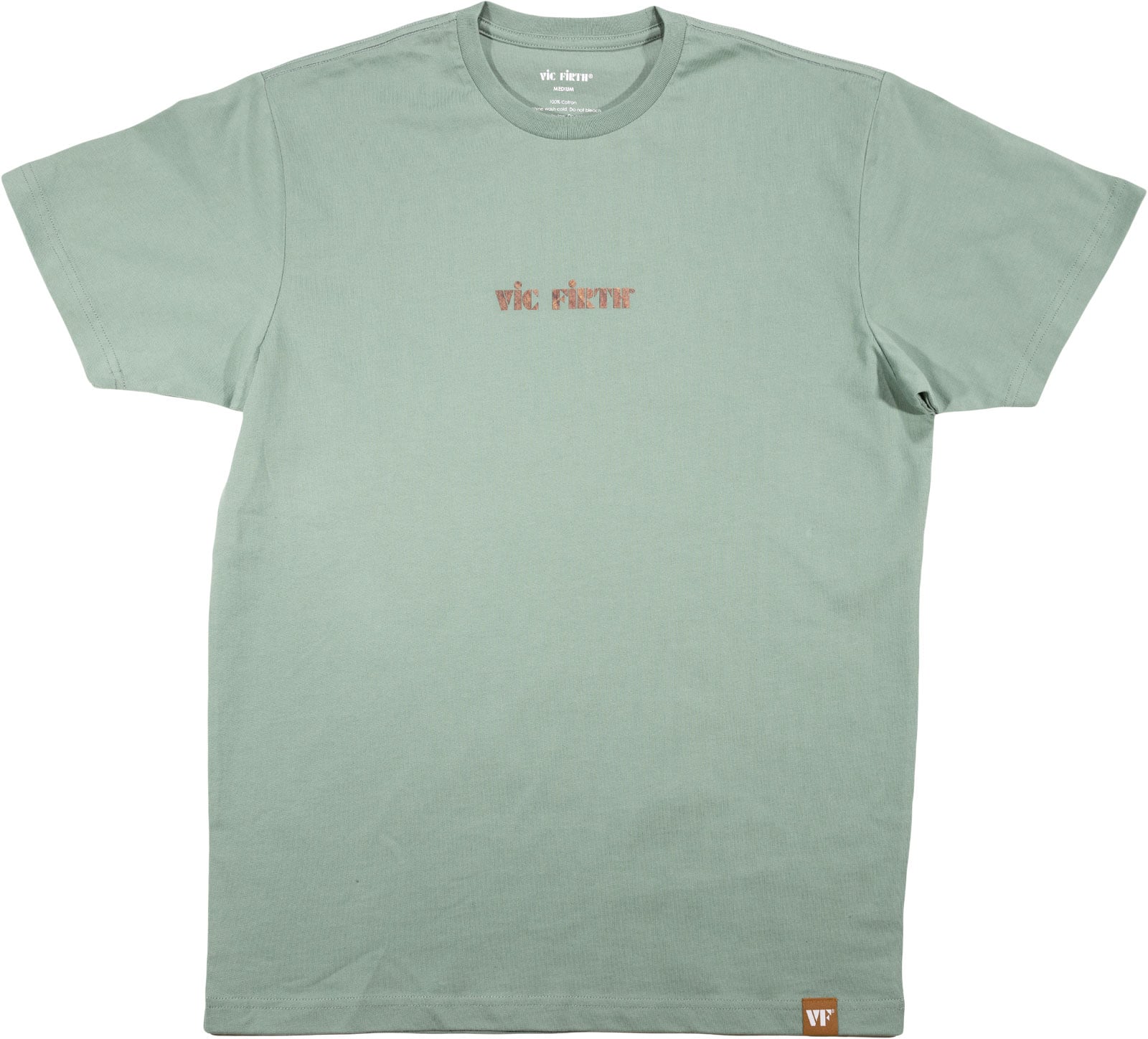 VIC FIRTH T-SHIRT SAGE WOODGRAIN S