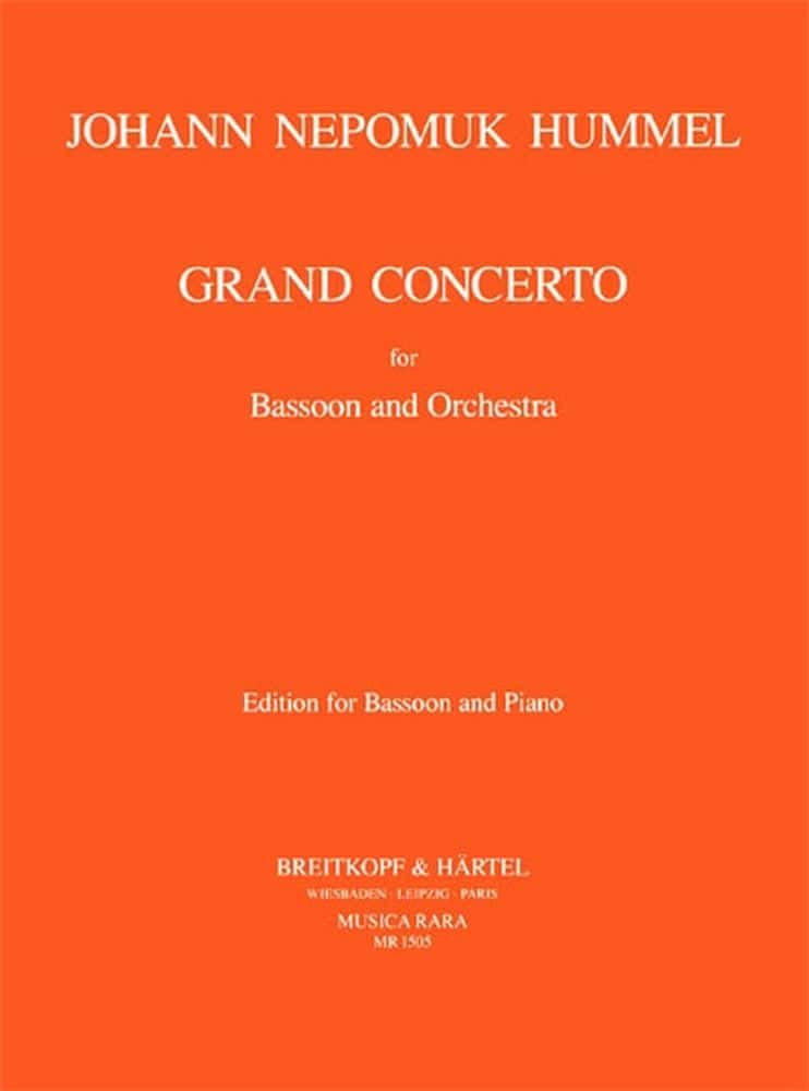 MUSICA RARA HUMMEL J.N. - GRAND CONCERTO