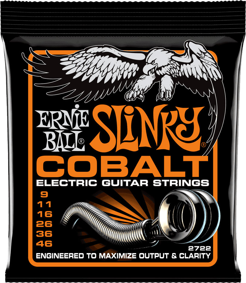 ERNIE BALL 2722 COBALT HYBRID SLINKY 9-46