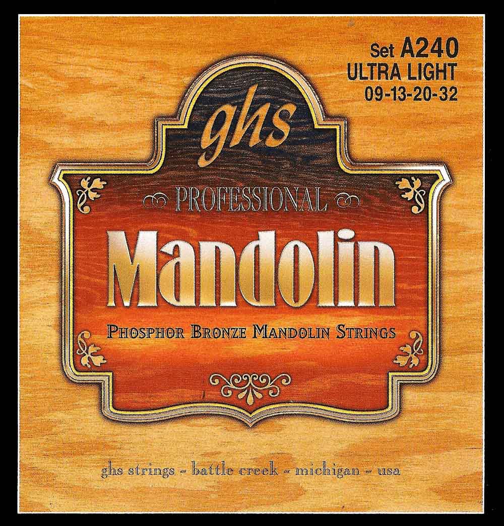 GHS MANDOLIN POSPHOR BRONZE ULTRA LIGHT 09-13-20-32