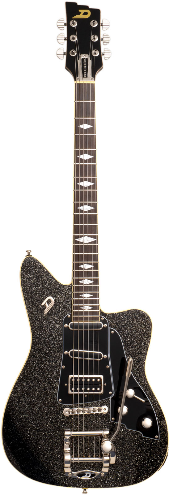 DUESENBERG PALOMA SPARKLE FINISHES BLACK SPARKLE