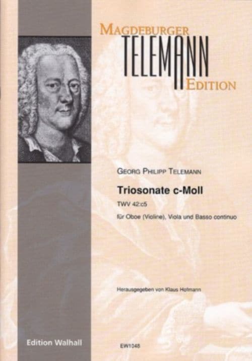 WALHALL TELEMANN G.P. - TRIO SONATA C MINOR TWV 42:C5