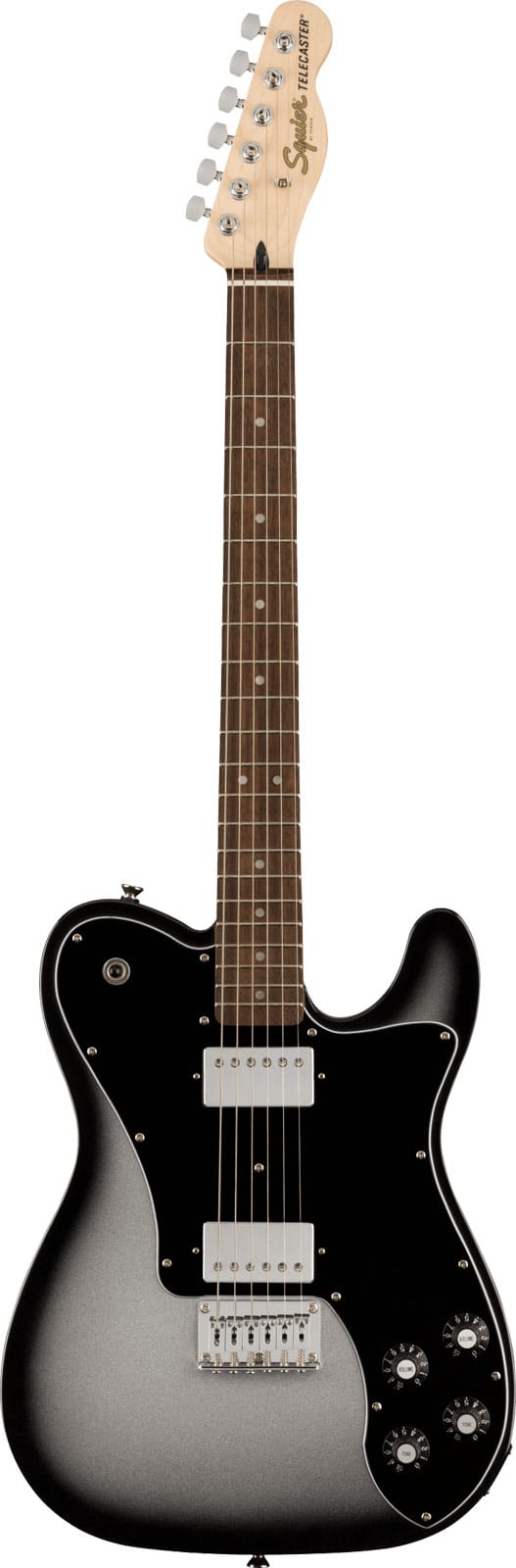 SQUIER FSR AFFINITY SERIES TELECASTER DELUXE LRLBLACK PICKGUARDSILVERBURST - B-STOCK