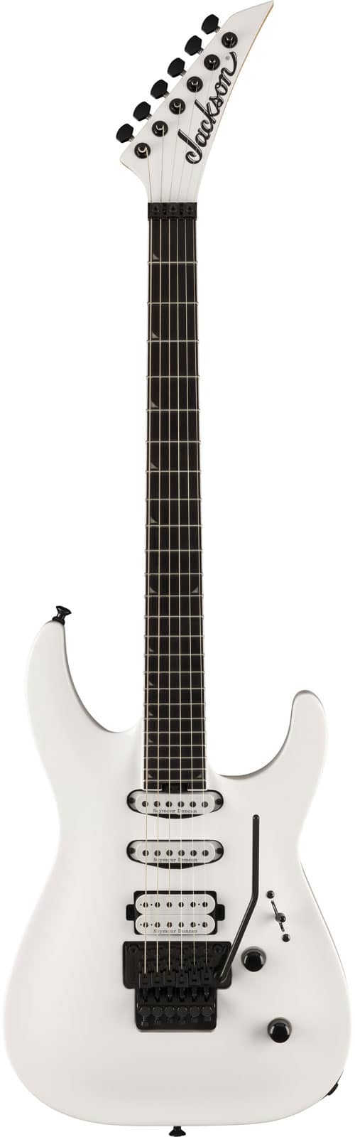 JACKSON GUITARS PRO PLUS SERIES SOLOIST SLA3 EBO SNOW WHITE