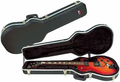 GATOR SINGLECUT TYPE GUITAR CASE BLACK ABS